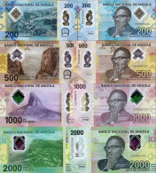 Billet De Banque Collection Angola - PK N° 999serie 4 Val - 200/500/1000/2000 Kwanza - Angola