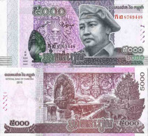 Billet De Banque Collection Cambodge Etat - PK N° 68 - 5 000 Riels - Cambodia