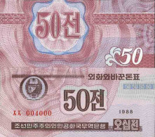 Billet De Banque Collection Corée Nord - PK N° 26-Rouge - 50 Won - Korea (Nord-)