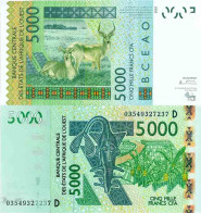 Billet De Banque Collection Afrique De L'ouest - PK N° 417D - 5000 Francs - Malí