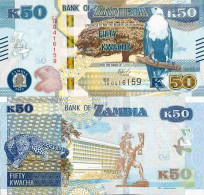 Billet De Banque Collection Zambie - PK N° 60 - 50 Kwacha - Zambia