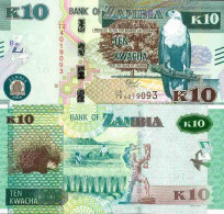 Billet De Banque Collection Zambie - PK N° 58 - 10 Kwacha - Sambia