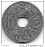 France 10 Centimes .1941 Km . 897  Xf+/ms60 - 10 Centimes