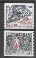 Suecia 1981.  Europa Mi 1141-42  (**) - 1981