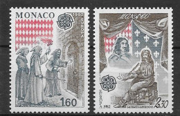 Monaco 1982.  Europa Mi 1526-27  (**) - 1982