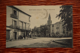 34 - MONTAGNAC : Place Du Rond Point - Montagnac