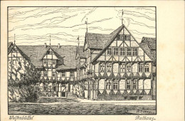 41355797 Wolfenbuettel Rathaus Zeichnung Wolfenbuettel - Wolfenbuettel