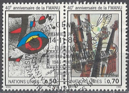 United Nations (UNO) - Geneva 1986. Mi.Nr. 149-150, Used O - Usati