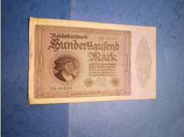 GERMANIA-P83d 100000M 1.2.1923 - - 100.000 Mark