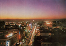 Lourenço Marques, By Night, ( Boac Airlines Neon In The Top Of The Building ) Moçambique, Mozambique - Mozambico