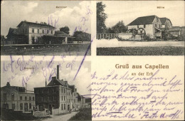 41355692 Kapellen Erft Bahnhof Brauerei Muehle Feldpost Kapellen Erft - Grevenbroich