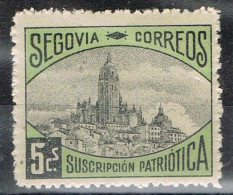 Sello Viñeta Guerra Civil SEGOVIA  5 Cts ** - Spanish Civil War Labels