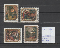 (TJ) Luxembourg 1984 - YT 1050/53 (gest./obl./used) - Usados