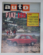 50401 Auto Italiana A. 50 Nr 15 1969 - FIAT 128 - Jack Brabham - Ford Prototipo - Motori