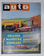 50419 Auto Italiana A. 50 Nr 51 1969 - Manovre Ferrari - Ferrari 512 - Motoren