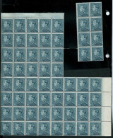 N° 430 ( ** )  En Blocs Diverses Teintes  - Soit: 154 Timbres - 1936-51 Poortman