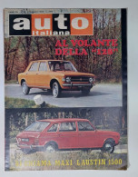 50421 Auto Italiana A. 50 Nr 18 1969 - Maxi Laustin 1500 - FIAT 128 - Motori
