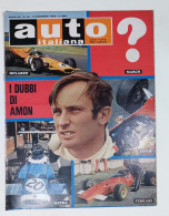 50469 Auto Italiana A. 50 Nr 49 1969 - Matra - Ferrari - Lotus - McLaren - Motori