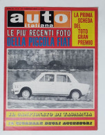 50476 Auto Italiana A. 50 Nr 8 1969 - Campionato Tasmania - FIAT 1000 - Motori