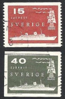 Schweden, 1958, Michel-Nr. 436-437, Gestempelt - Oblitérés