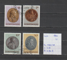 (TJ) Luxembourg 1985 - YT 1067/70 (gest./obl./used) - Gebraucht
