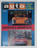 50518 Auto Italiana A. 49 Nr 13 1968 - McLaren - Ferrari P5 Pininfarina - Panthe - Motori