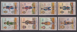 ST THOMAS ET PRINCE - 1965 - UNIFORMES MILITAIRES - SERIE YVERT N°391/398 ** MNH - Sao Tome Et Principe
