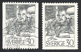 Schweden, 1960, Michel-Nr. 455 C+Du, Gestempelt - Oblitérés