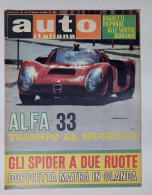 50540 Auto Italiana A. 49 Nr 32 1968 - Alfa Romeo 33 - Matra - Mugello - Moteurs