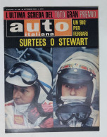 50551 Auto Italiana A. 49 Nr 44 1968 - Ferrari - Surtees Stewart - Motori