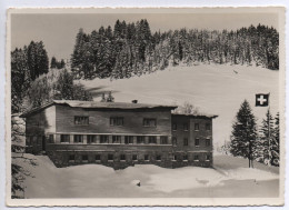 FLUMS-GROSSBERG Ski- U. Ferienheim Turnverein "Alte Sektion" Zürich Gel. 1938 Stempel Ferienheim - Flums