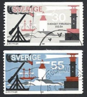 Schweden, 1969, Michel-Nr. 655-656, Gestempelt - Oblitérés