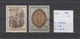 (TJ) Luxembourg 1986 - YT 1108/09 (gest./obl./used) - Used Stamps