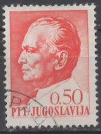 YOUGOSLAVIE N° 1153 Y&T 1968 75e Anniversaire Du Maréchal Tito - Used Stamps