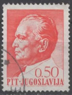 YOUGOSLAVIE N° 1153 Y&T 1968 75e Anniversaire Du Maréchal Tito - Used Stamps