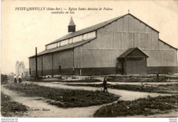 D76  PETIT QUEVILLY Église Saint Antoine De Padoue Construite En Bois - Le Petit-Quevilly
