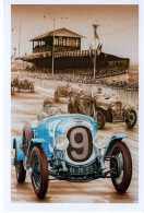 24 Heures Du Mans 1923 - Chenard & Walcker U3 - Concurrents Francaises:Lagache/Leonard - Artiste:Francois Bruere - CPM - Le Mans