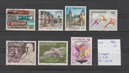 (TJ) Luxembourg 1988 - 7 Zegels (gest./obl./used) - Used Stamps