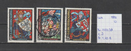 (TJ) Luxembourg 1989 - YT 1177/79 (gest./obl./used) - Usados