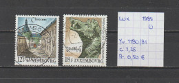 (TJ) Luxembourg 1989 - YT 1180/81 (gest./obl./used) - Gebruikt