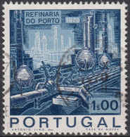 1970 Portugal ° Mi:PT 1095, Sn:PT 1063, Yt:PT 1076, Oil Refinery In Porto - Gebraucht