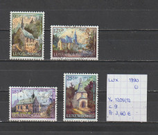 (TJ) Luxembourg 1990 - YT 1209/12 (gest./obl./used) - Usados