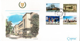 Cyprus 1983, FDC, Commonwealth Day - Lettres & Documents