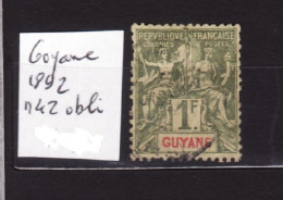 GUYANE N 42 Obli AC 196 - Usados