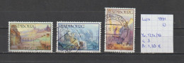 (TJ) Luxembourg 1991 - YT 1214/16 (gest./obl./used) - Gebruikt