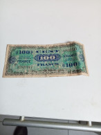 Ancien Billet De 100 Francs Série De 1944 Ave Petit 6 - Sin Clasificación