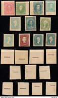 Q114B - USA - 1861-1863, CONFEDERATE STATES LOT X 11 FACSIMILE STAMPS. - 1861-65 Etats Confédérés