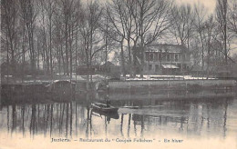 Thème - RESTAURANTS - CPA - 78 - JUZIERS : Restaurant Du " GOUJON FOLICHON " ( Vue Extérieure En Hiver ) - Oise - Ristoranti