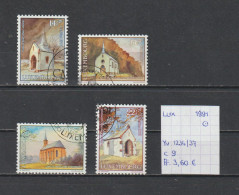 (TJ) Luxembourg 1991 - YT 1234/37 (gest./obl./used) - Usados