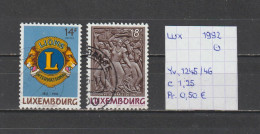 (TJ) Luxembourg 1992 - YT 1245/46 (gest./obl./used) - Gebraucht